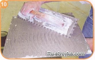 Как уложить плитку большого размера. Как уложить плитку большого размера.