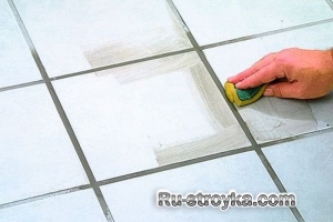 Замена поврежденной плитки. Замена поврежденной плитки.