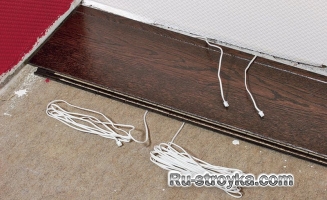 Сочетание керамической плитки с паркетом. Сочетание керамической плитки с паркетом.