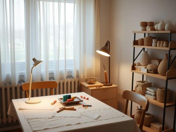 Создаем идеальное пространство для хобби и творчества дома Создаем идеальное пространство для хобби и творчества дома