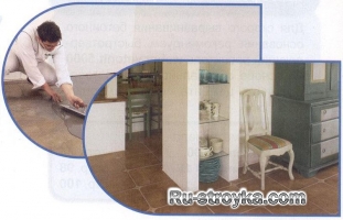 Как уложить линолеум на бетонную стяжку. Как уложить линолеум на бетонную стяжку.