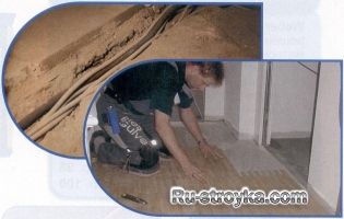 Как сделать стяжку по заданному уровню. Как сделать стяжку по заданному уровню.