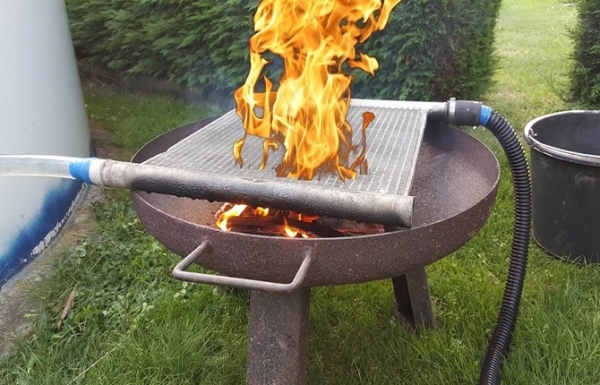 Как сделать печь на дровах для бассейна своими руками: пошаговая инструкция