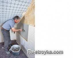 Утепление стены внутри помещения. Утепление стены внутри помещения.