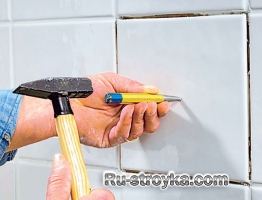 Как обновить старую плитку. Как обновить старую плитку.