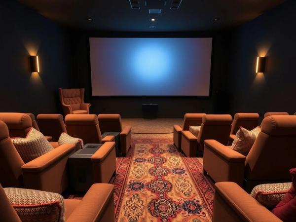 Домашний кинотеатр: идеи оформления и создания уютного зала Домашний кинотеатр: идеи оформления и создания уютного зала