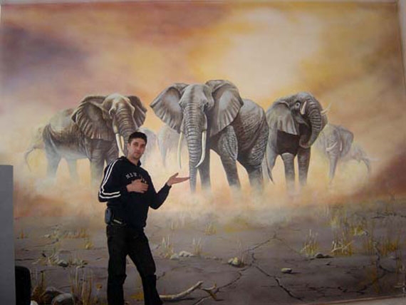 Технология росписи стен и потолков. Технология росписи стен и потолков.