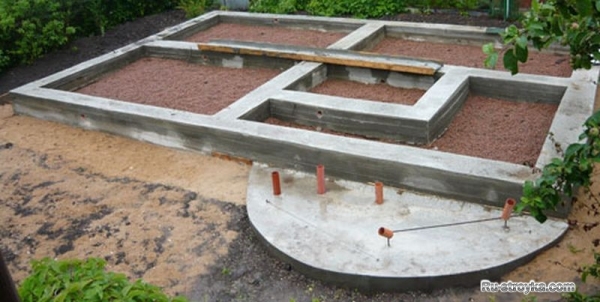 Подготовьте фундамент в соответствии к грунту. Подготовьте фундамент в соответствии к грунту.