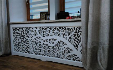 Декоративные экраны на батарею отопления: обзор различных видов решеток + советы по выбору Декоративные экраны на батарею отопления: обзор различных видов решеток + советы по выбору