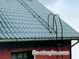 Монтируем лестницы для кровли Монтируем лестницы для кровли