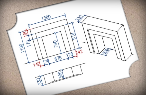 Декоративный камин из гипсокартона своими руками: инструкция по изготовлению с фотографиями