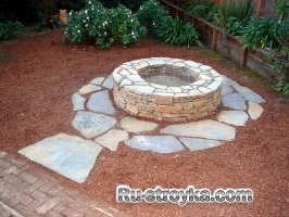 Яма для гриля и шашлыка. Яма для гриля и шашлыка.