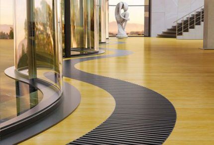 Водяные внутрипольные конвекторы отопления: виды, особенности монтажа и обустройства Водяные внутрипольные конвекторы отопления: виды, особенности монтажа и обустройства