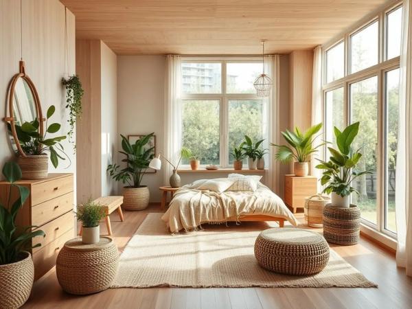 Эко-дизайн спальни: природные элементы для гармонии и уюта Эко-дизайн спальни: природные элементы для гармонии и уюта