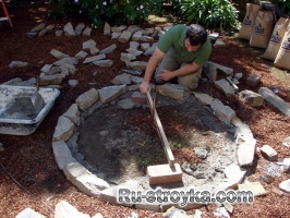 Яма для гриля и шашлыка. Яма для гриля и шашлыка.