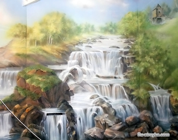 Технология росписи стен и потолков. Технология росписи стен и потолков.