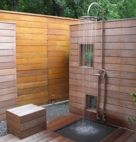 Как сделать летний душ своими руками: схемы распространенных конструкций Как сделать летний душ своими руками: схемы распространенных конструкций