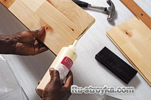 Установка плавающего паркета "Engineered" Установка плавающего паркета "Engineered"