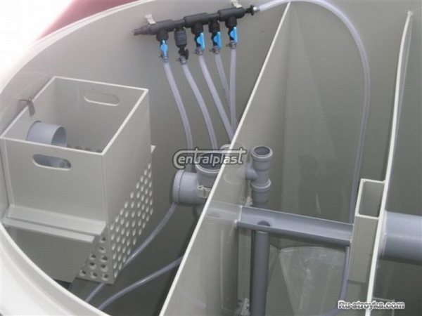 Очистка бытовых сточных вод (очистные сооружения ВОДА - 8 на 2- 8 человек). Очистка бытовых сточных вод (очистные сооружения ВОДА - 8 на 2- 8 человек).