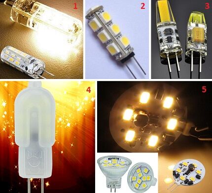 Светодиодные лампочки g4 на 12v: особенности, правила выбора + обзор лучших производителей