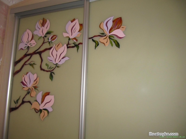 Художественная роспись по стеклу. Художественная роспись по стеклу.