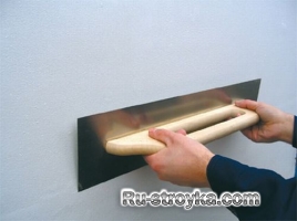 Шпатлевка стыков гипсокартона Шпатлевка стыков гипсокартона