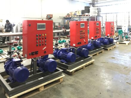 Принцип работы насосной станции пожаротушения Принцип работы насосной станции пожаротушения