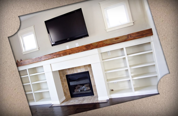 Декоративный камин из гипсокартона своими руками: инструкция по изготовлению с фотографиями