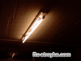 Делаем цветную люминесцентную лампу. Делаем цветную люминесцентную лампу.