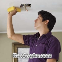 Как установить потолочные розетки Как установить потолочные розетки