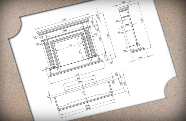 Декоративный камин из гипсокартона своими руками: инструкция по изготовлению с фотографиями