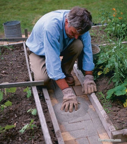 Делаем садовый участок красивым и чистым. Делаем садовый участок красивым и чистым.
