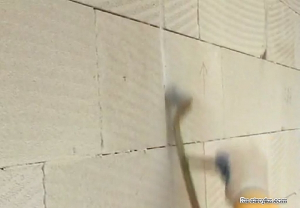 Стены из пеноблоков Стены из пеноблоков