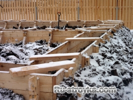 Подготовьте фундамент в соответствии к грунту. Подготовьте фундамент в соответствии к грунту.