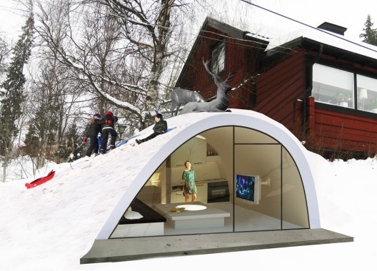 Подземные дома Подземные дома