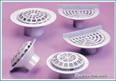 Водостоки для плоских кровель Водостоки для плоских кровель