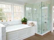 Плюсы и минусы душевых перегородок Плюсы и минусы душевых перегородок