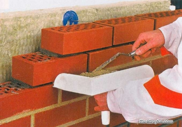 Лицевая кладка из кирпича. Лицевая кладка из кирпича.