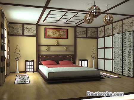 Дизайн интерьер в японском стиле Дизайн интерьер в японском стиле