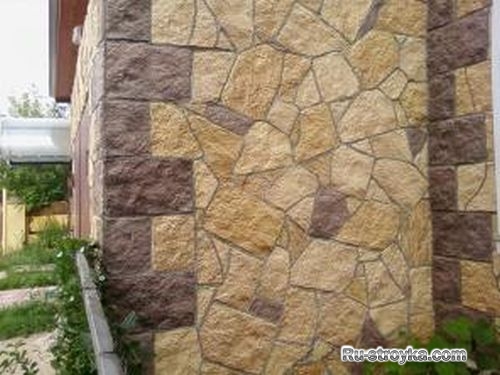 Отделка фасада камнем Отделка фасада камнем