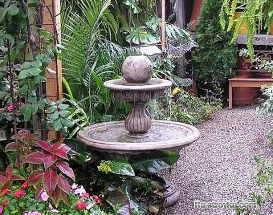 Фонтан на участке Фонтан на участке