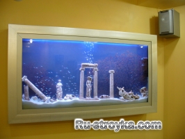 Деталь интерьера: конструкции аквариумов Деталь интерьера: конструкции аквариумов