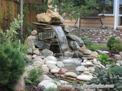 Фонтан на участке Фонтан на участке