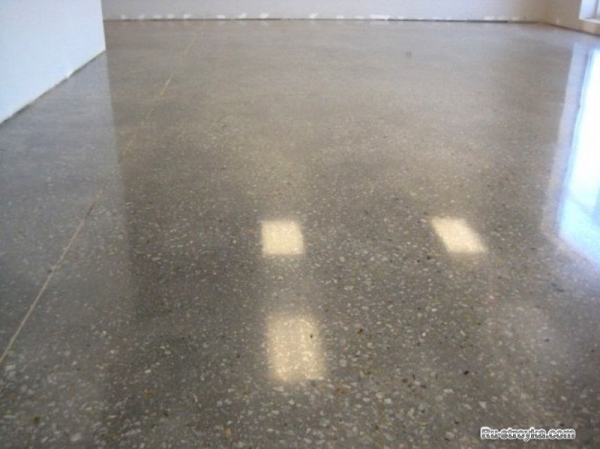 Полы из бетонно-мозаичных плит Полы из бетонно-мозаичных плит