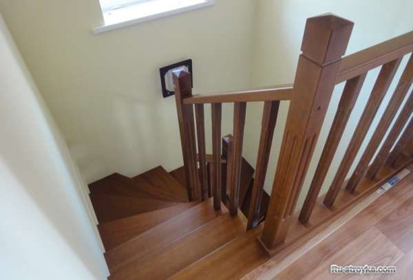 Забежная лестница. Забежная лестница.