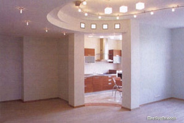 Устройство подшивных потолков.