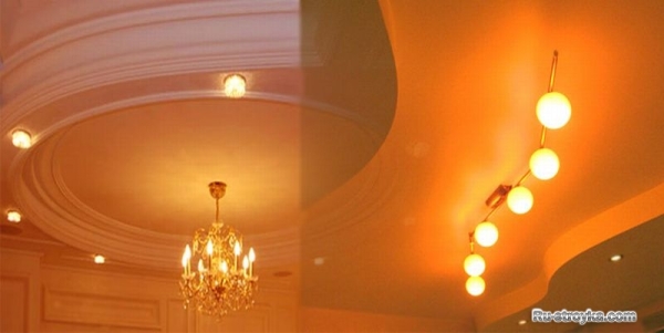 Потолки из гипсокартона своими руками