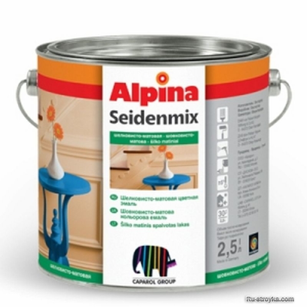 Назначение алкидных красок и эмалей