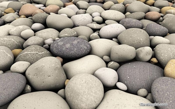 Галька – округлые камни Галька – округлые камни