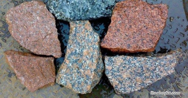 Кладка из гранитного бута Кладка из гранитного бута